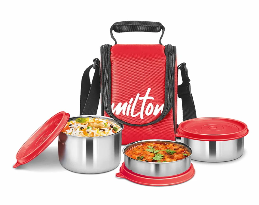 Milton Tasty Lunch Steel Tiffin
