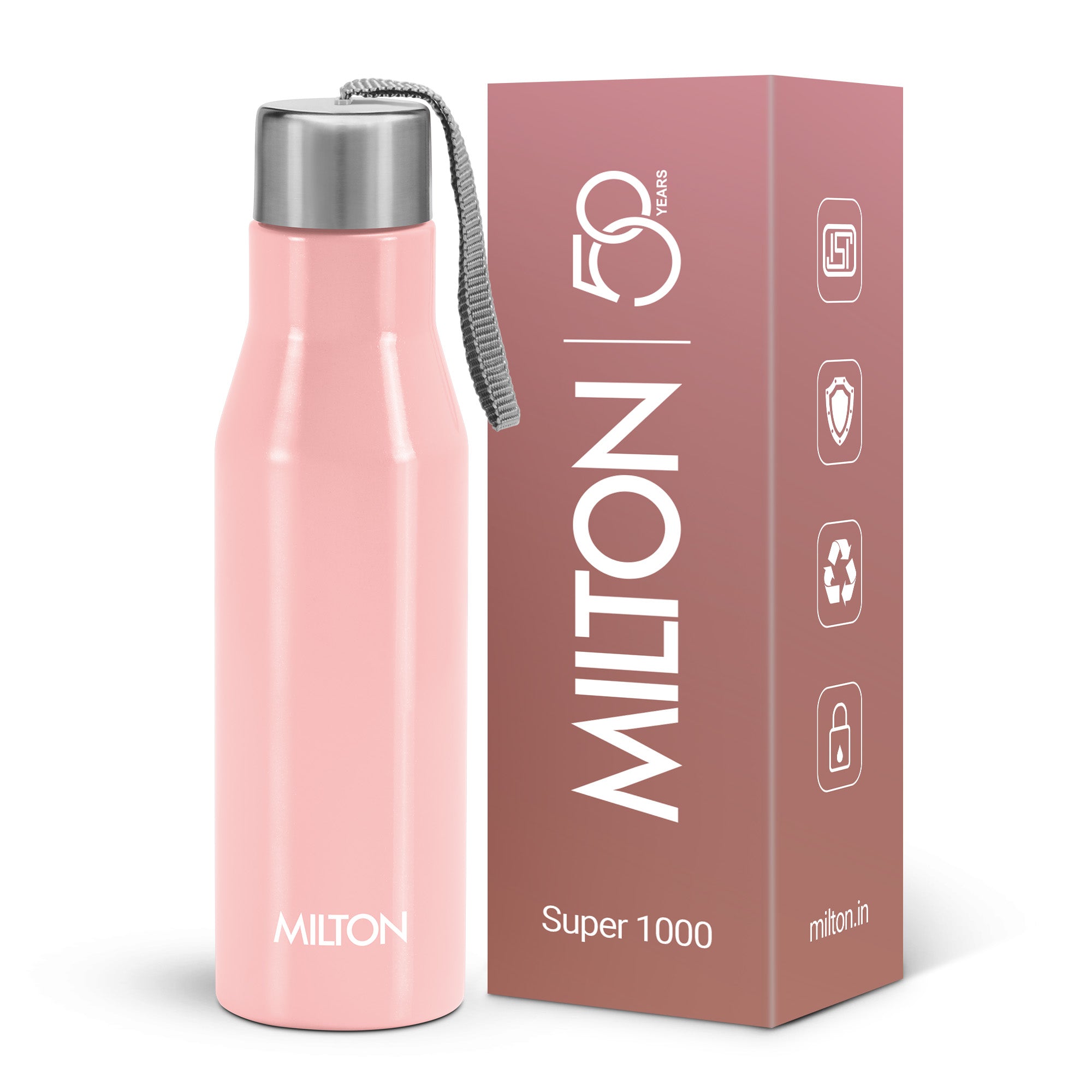 Milton Super Stainless Steel Bottle — image 3 of 3