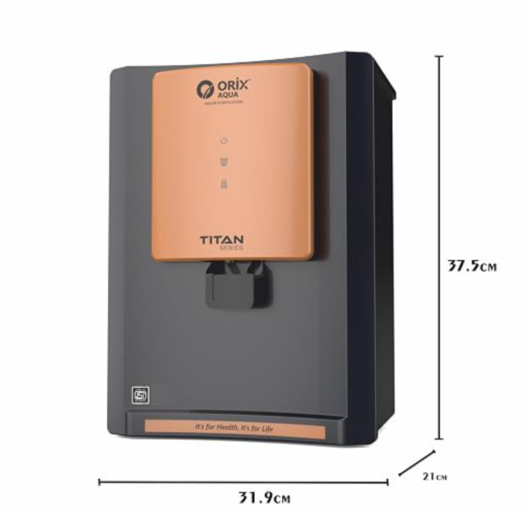 Orix Aqua Titan 15 Lph RO+UV+ZAC+TDS Controller Water Purifier — image 3 of 3
